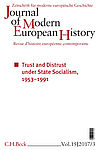 Der Titel "Trust and Distrust under State Socialism, 1953–1991", Screenshot vom Cover