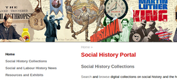 Screenshot von socialhistoryportal.org
