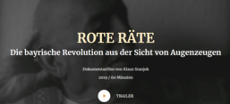 Screenshot des Trailers auf rote-räte.de
