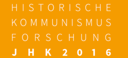 Cover des Jahrbuches für Historische Kommunismusforschung 2016 