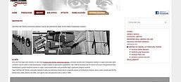 Screenshot der Webseite http://www.fondazionegramsci.org/archivi/archivio-pci/