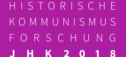 Cover von Jahrbuch für Historische Kommunismusforschung 2018, Berlin: Metropol-Verlag 2018.