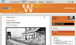 Screenshot Radio Bayern Wissen; "Sowjetischer Gulag: Leben in der Eishölle"