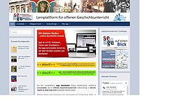 Screenshot der Lernplattform