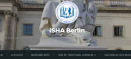 Logo der Berliner ISHA-Sektion, Screenshot von Webseite, https://ishaberlin.wordpress.com/