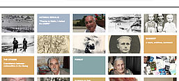 Sound Archives: European Memories of the Gulag, Screenshot von der Website