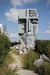 Monument „Maske des Kummers“ in Magadan, Urheber: Сергей Ковалев, Lizenz: CC-BY-SA 4.0