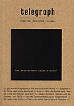Cover: Den Pessimismus organisieren!, in: telegraph Nr. 133/134 (2018/2019), Berlin: telegraph Verlag 2018.