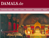 Screenshot von damals.de