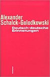 Cover von Alexander Schalck-Golodkowski: Deutsch-deutsche Erinnerungen, Reinbek: Rowohlt Verlag 2000.