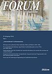 Cover FORUM für osteuropäische Ideen- und Zeitgeschichte Jg. 20 (2016) Heft 1