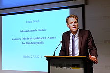 Frank Bösch bei seinem Vortrag in der Bundesstiftung Aufarbeitung, (c) Bundesstiftung Aufarbeitung