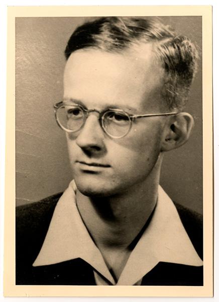 Das Foto zeigt Thomas Ammer im Alter von 18 Jahren