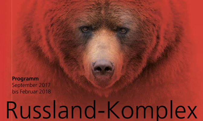 Veranstaltungsreihe: Russland-Komplex, Screenshot vom Cover des Programmhefts