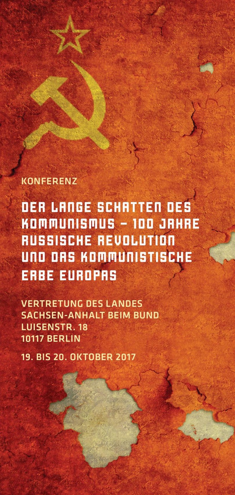 Flyer zur Veranstaltung © Bundesstiftung Aufarbeitung