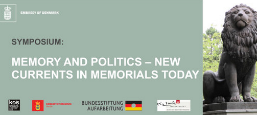 Flyer "Memory and politics"