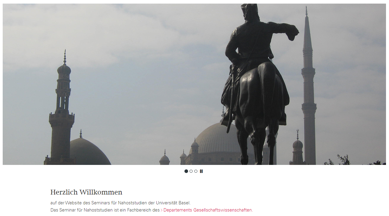 Screenshot Webseite