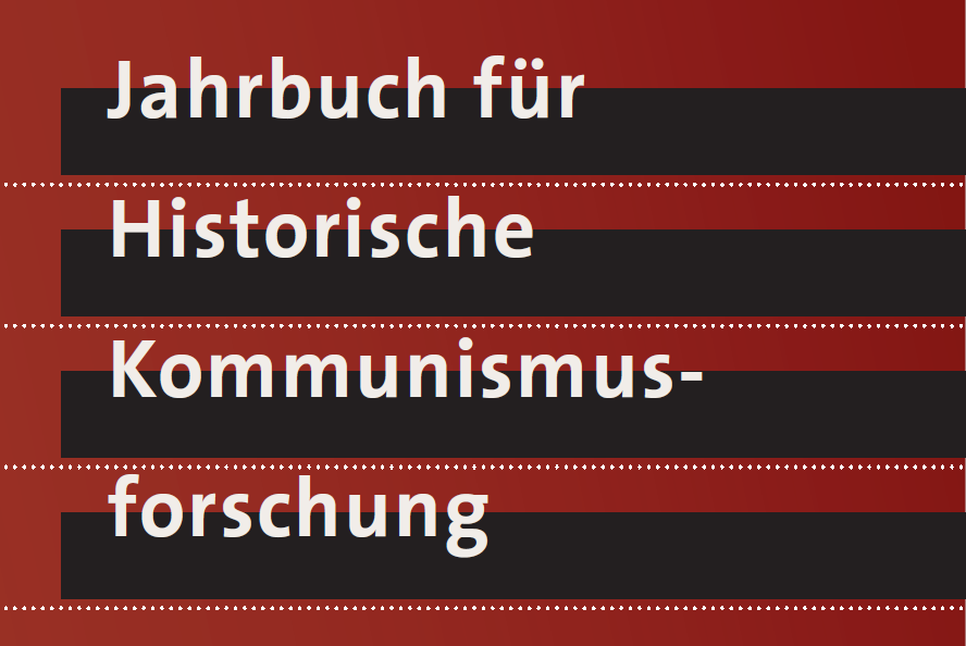 Logo: Jahrbuch für Historische Kommunismusforschung