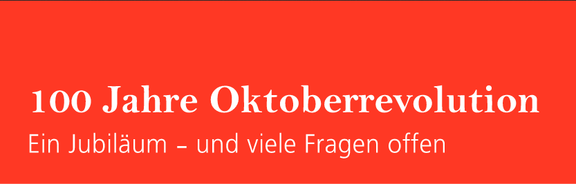 Screenshot aus dem Programmheft der Veranstaltungsreihe: 100 Jahre Oktoberrevolution. Ein Jubiläum - und viele Fragen offen 
