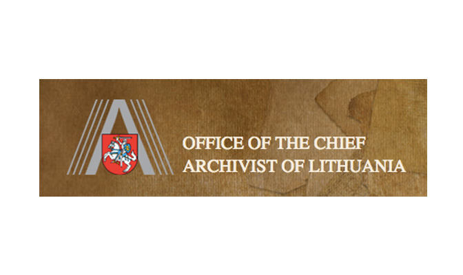 Logo: Office of the Chief Archivist of Lithuania