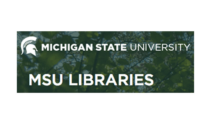 Logo der MSU Libraries, Screenshot von der Website 