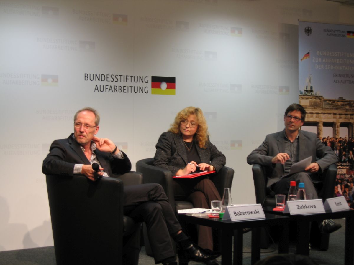Podiumsdiskussion: Stalinismus im Baltikum © Bundesstiftung zur Aufarbeitung der SED-Diktatur