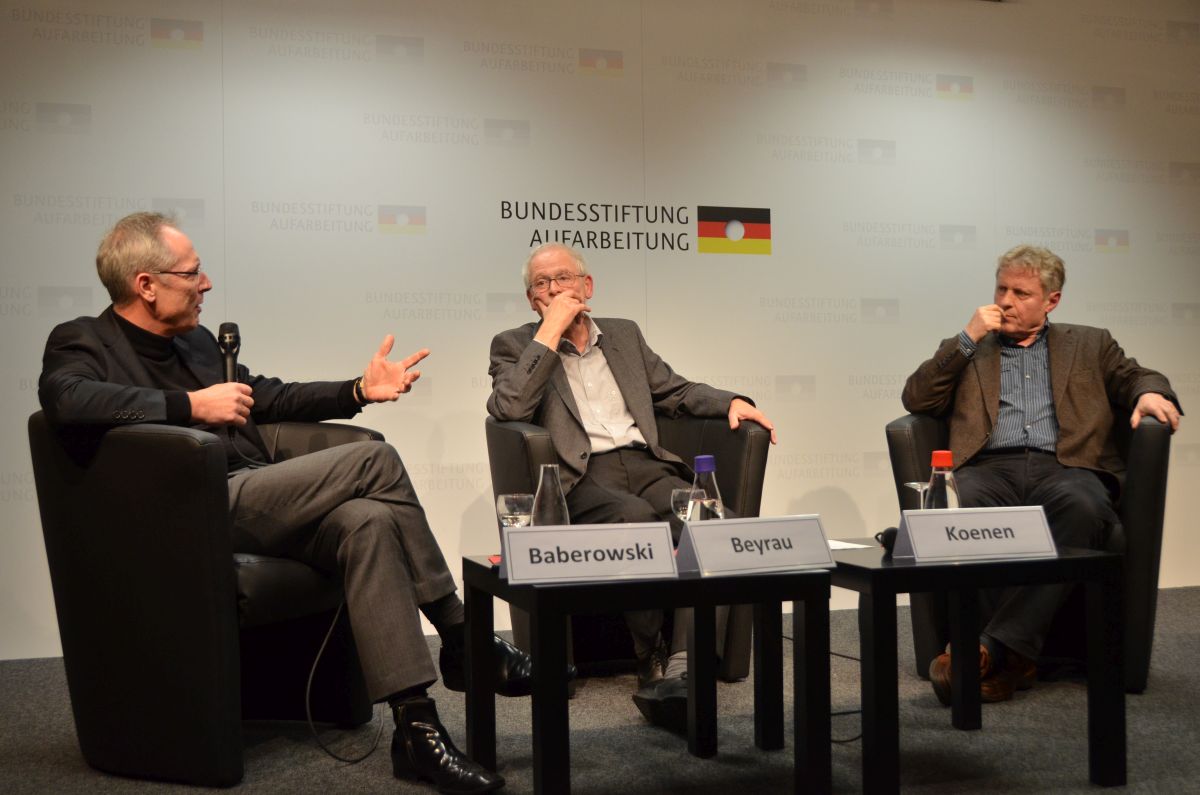 Podiumsdiskussion: Die Intellektuellen und der Terror © Bundesstiftung zur Aufarbeitung der SED-Diktatur