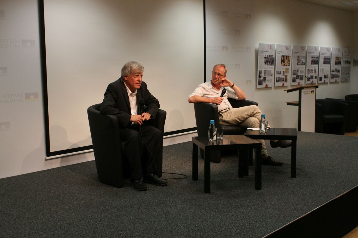 David Satter und Jörg Baberowski © Bundesstiftung zur Aufarbeitung der SED-Diktatur