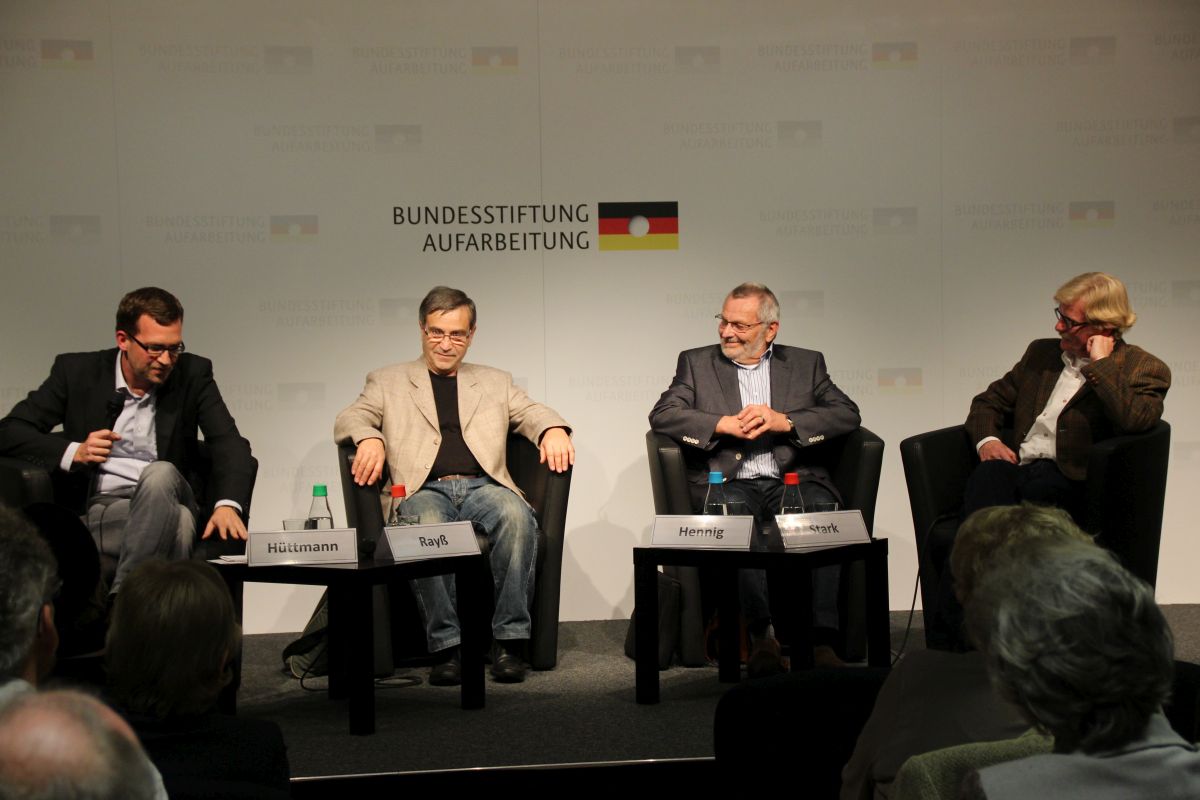 Zeitzeugengespräch mit Horst Hennig und Konrad Rayß © Bundesstiftung zur Aufarbeitung der SED-Diktatur