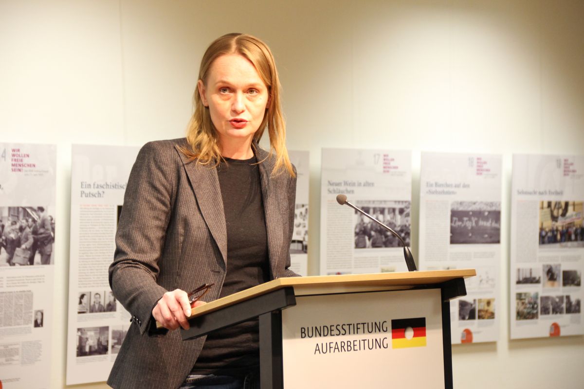 Claudia Weber © Bundesstiftung zur Aufarbeitung der SED-Diktatur