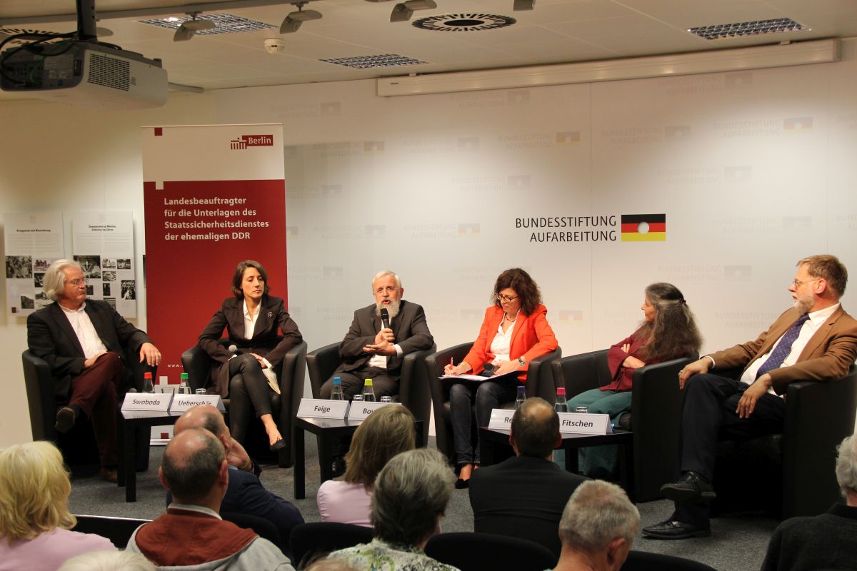 Podiumsdiskussion: "Fürchtet euch nicht". Glaube im Sozialismus © Bundesstiftung zur Aufarbeitung der SED-Diktatur