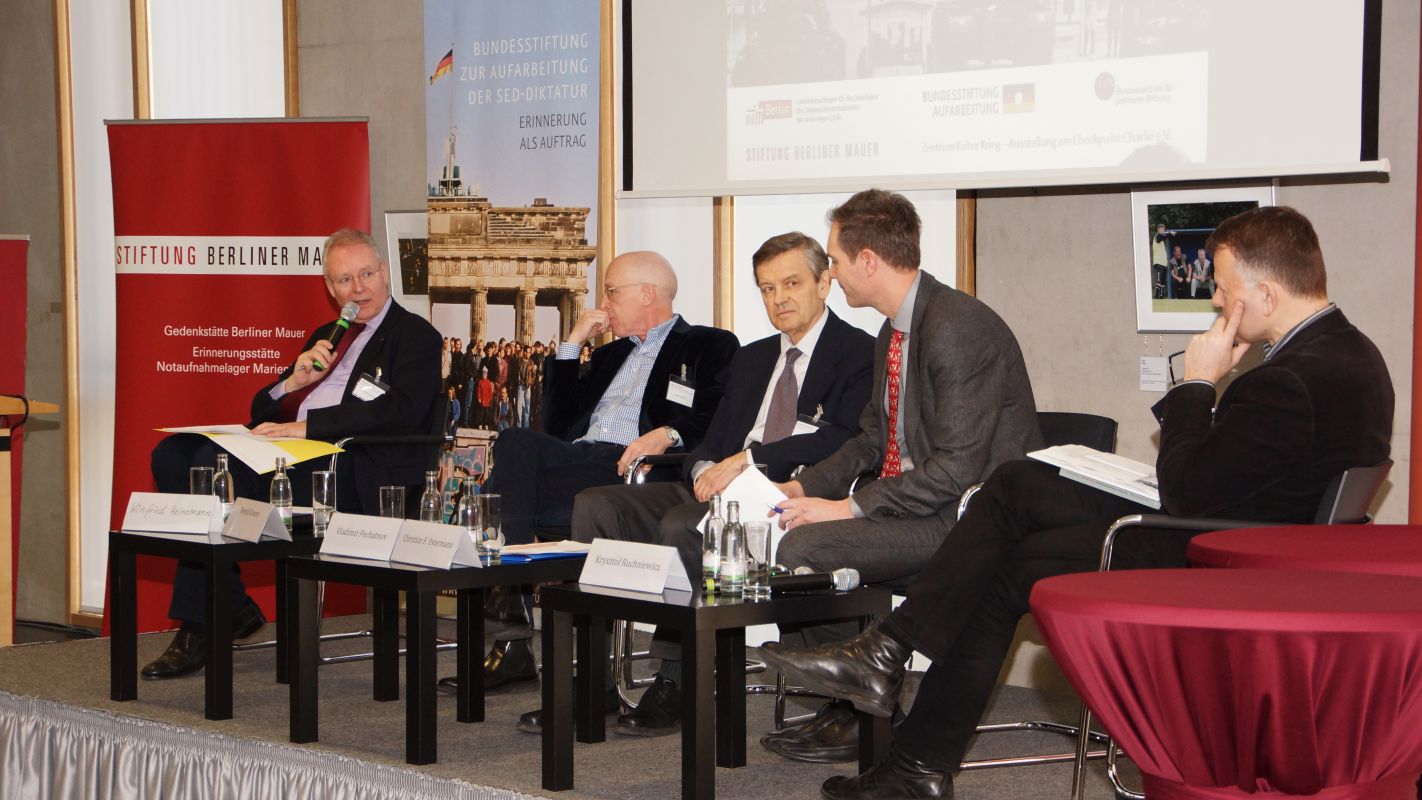 Podiumsdiskussion: Vom Verbündeten zum Feind: Das Verhältnis USA/Sowjetunion in den Jahren 1946 bis 1948 © Bundesstiftung zur Aufarbeitung der SED-Diktatur