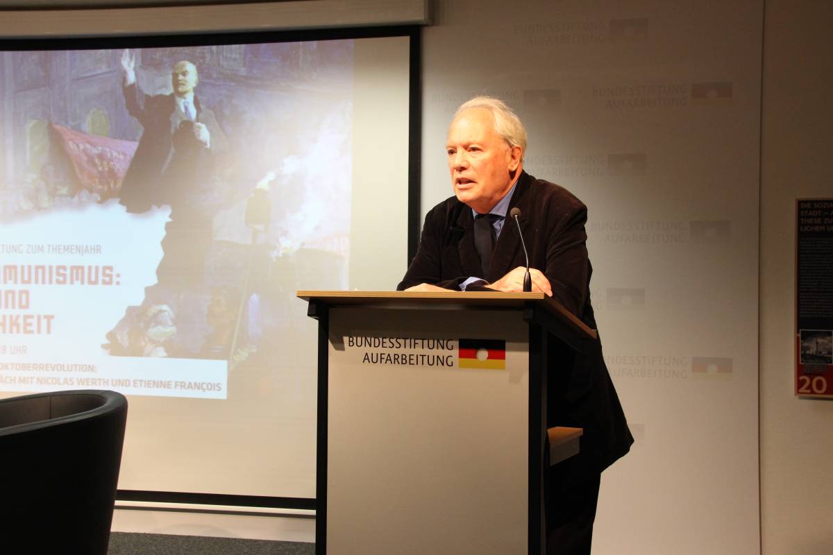 Nicolas Werth © Bundesstiftung zur Aufarbeitung der SED-Diktatur 