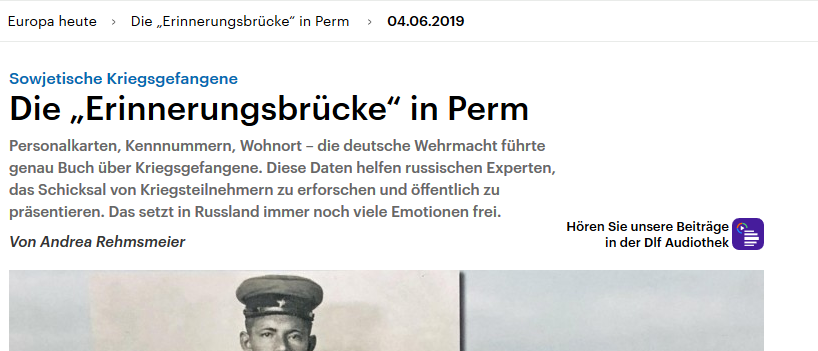 Screenshot von deutschlandfunk.de