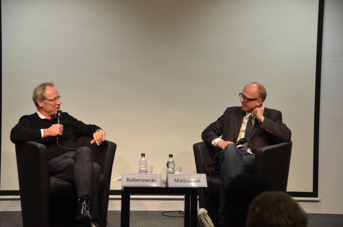Piotr Madajczyk im Gespräch © Bundesstiftung Aufarbeitung
