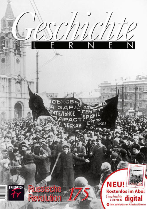 Cover der Geschichte lernen Ausgabe "Russische Revolution"