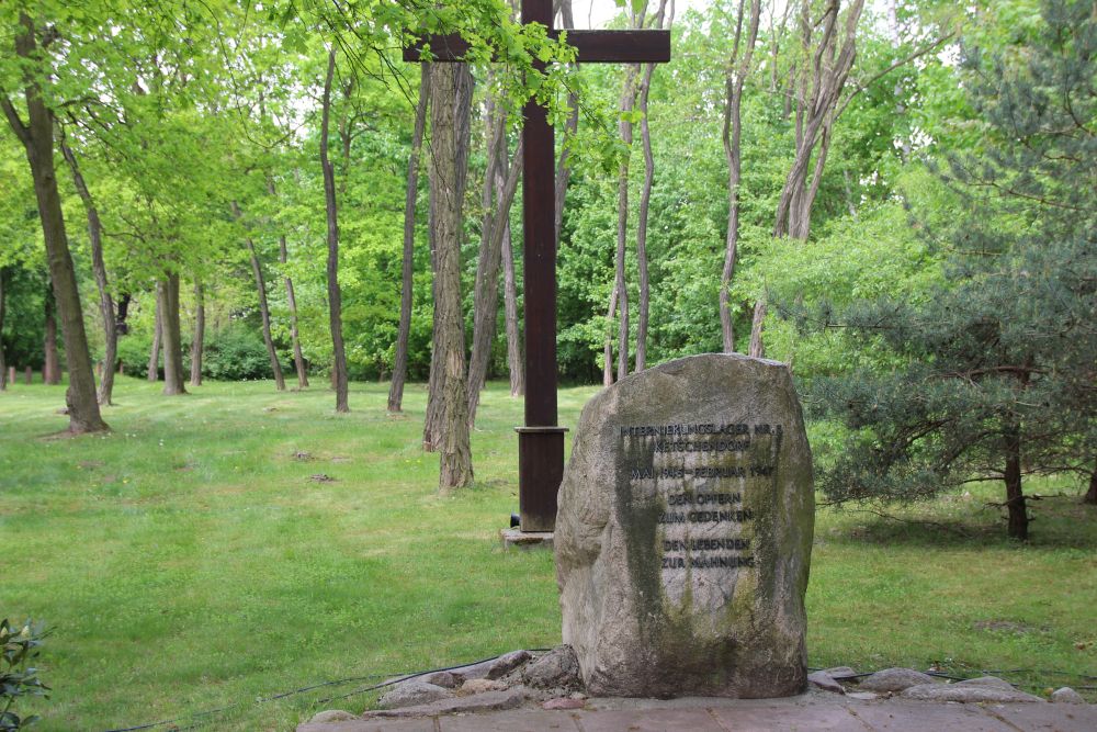 Die Gedenkanlage im "Wäldchen" befindet sich auf dem Gelände des ehemaligen Speziallagers Ketschendorf, Foto: Bundesstiftung Aufarbeitung