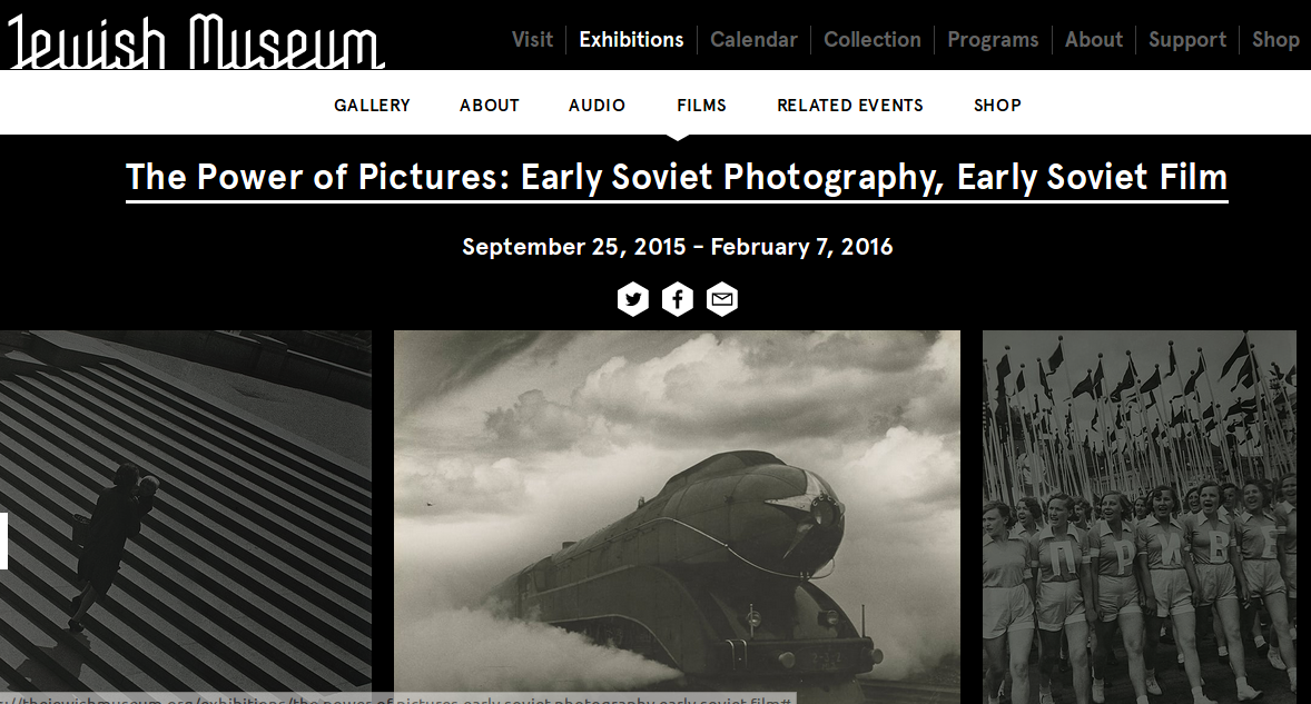 Screenshot von thejewishmuseum.org