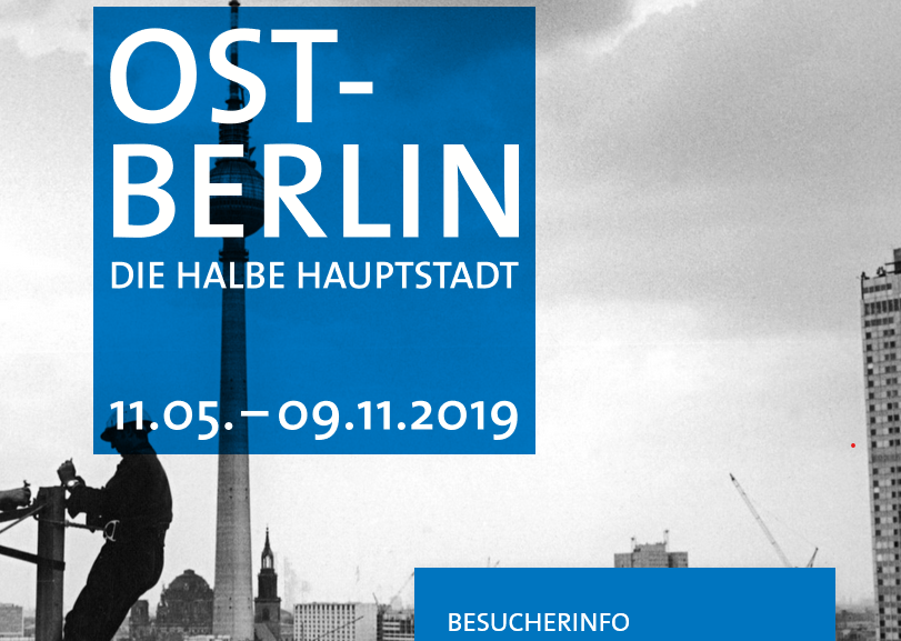 Screenshot der Ausstellungswebsite ost.berlin