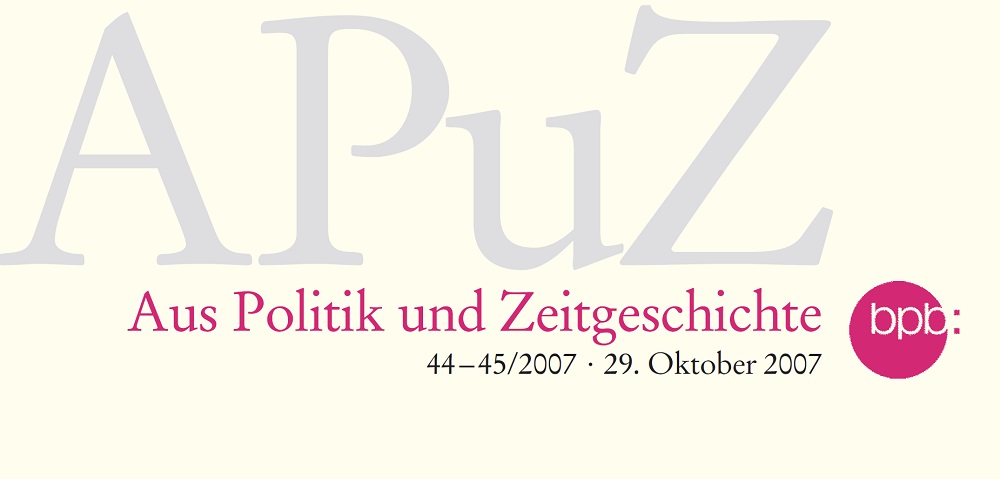 Logo: Aus Politik und Zeitgeschichte (APuZ)