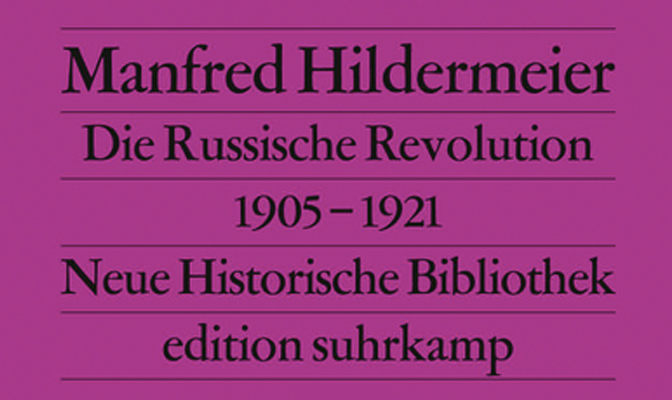 Edition Suhrkamp: "Die Russische Revolution 1905–1921", Screenshot vom Cover