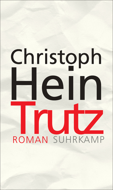 Cover des Buches "Trutz", Verlag Suhrkamp