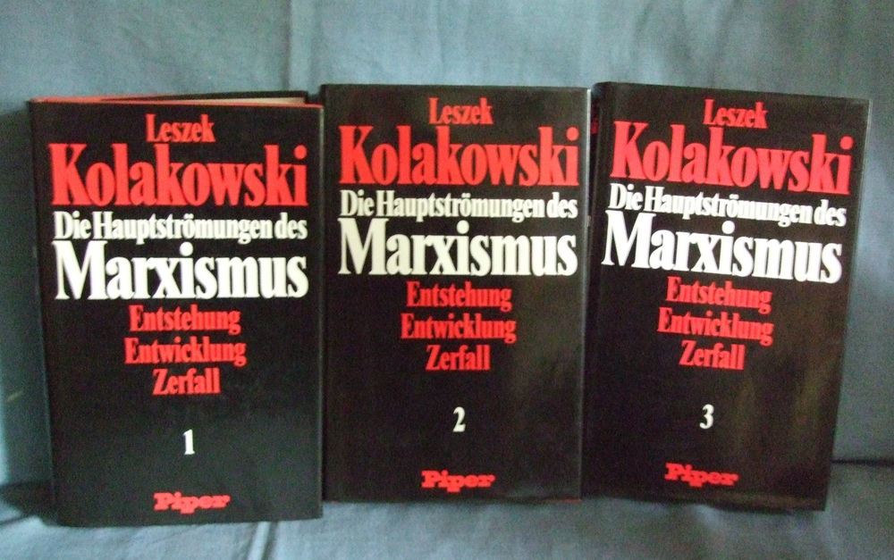 Kolakowski, Marxismus, Entstehung, Entwicklung, Zerfall