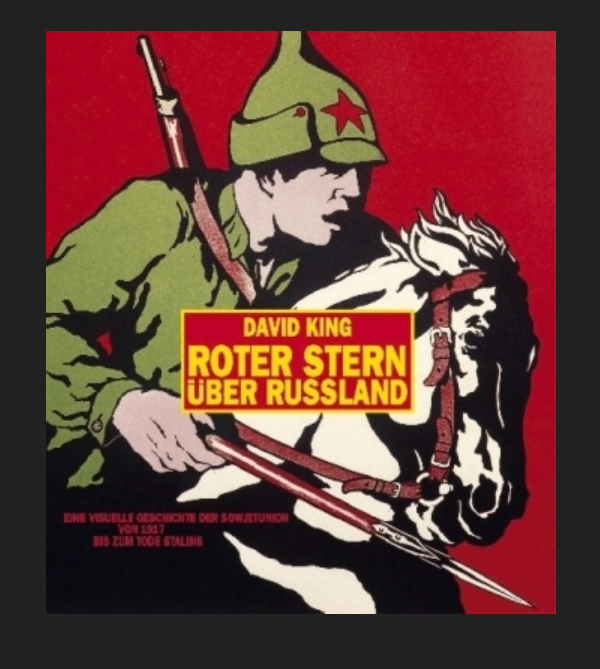 Cover des Buches "Roter Stern über Russland Eine visuelle Geschichte der Sowjetunion von 1917 bis zum Tode Stalins", Mehring Verlag