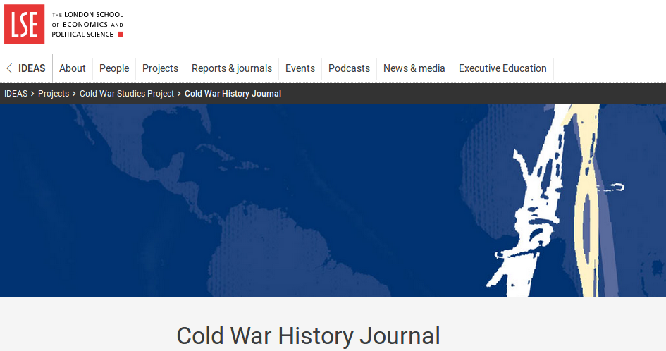 Screenshot der Online-Präsenz der Zeitschrift