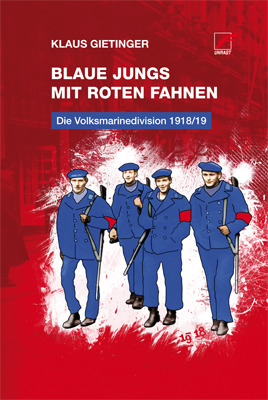 Cover des Buches "Blaue Jungs mit roten Fahnen", Unrast Verlag