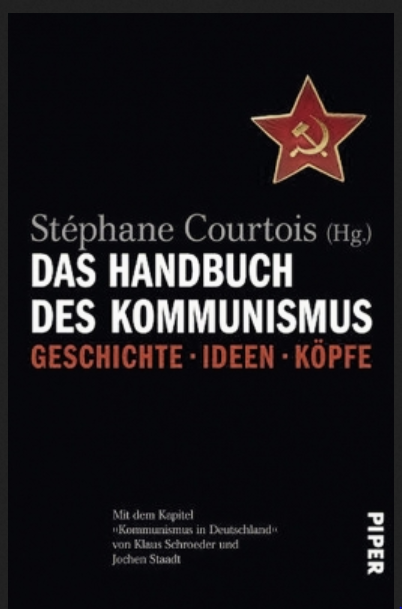 Buchcover „Das Handbuch des Kommunismus. Geschichte, Ideen, Köpfe“, Piper Verlag.