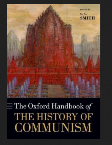 Screenshot Buchcover „The Oxford handbook of the history of communism”, Oxford University Press.