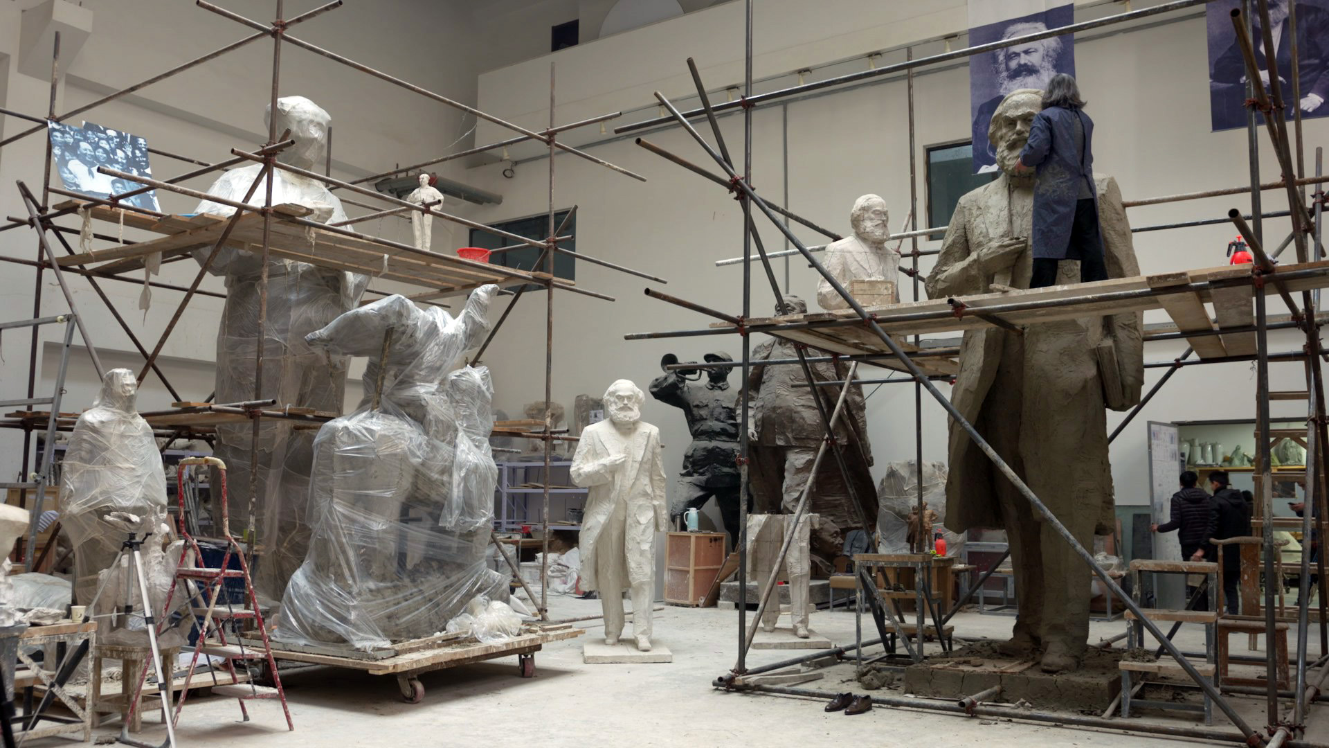 Atelier von Professor Wu Weishan, (c) PeterDörfler/Arte/DasErste