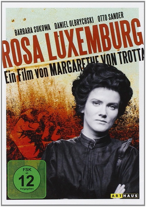 DVD-Cover des Filmes "Rosa Luxemburg",  Arthaus Filmvertrieb 2008